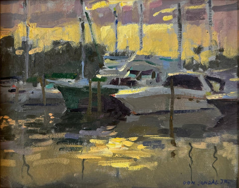 Yellow and Purple Sunset
