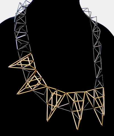 Asymmetrical Points Necklace