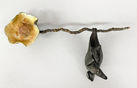 Wall Hanging Bat & Flower