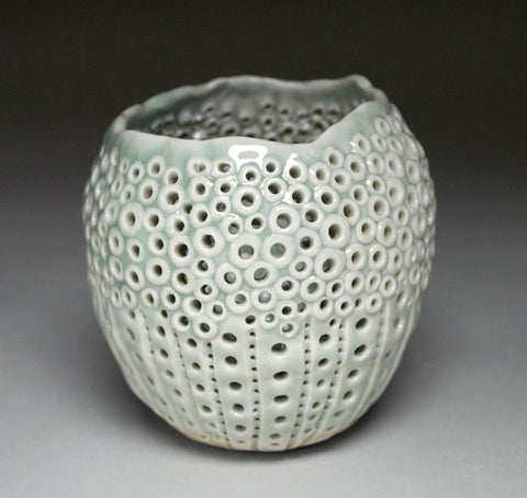 Porcelain Sea Urchin Luminary