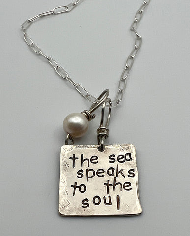 The Sea Speaks to the Soul Necklace