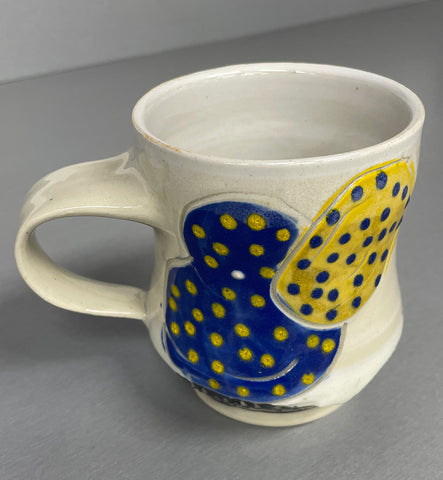 Yellow/Blue Cloud Mug No. 1