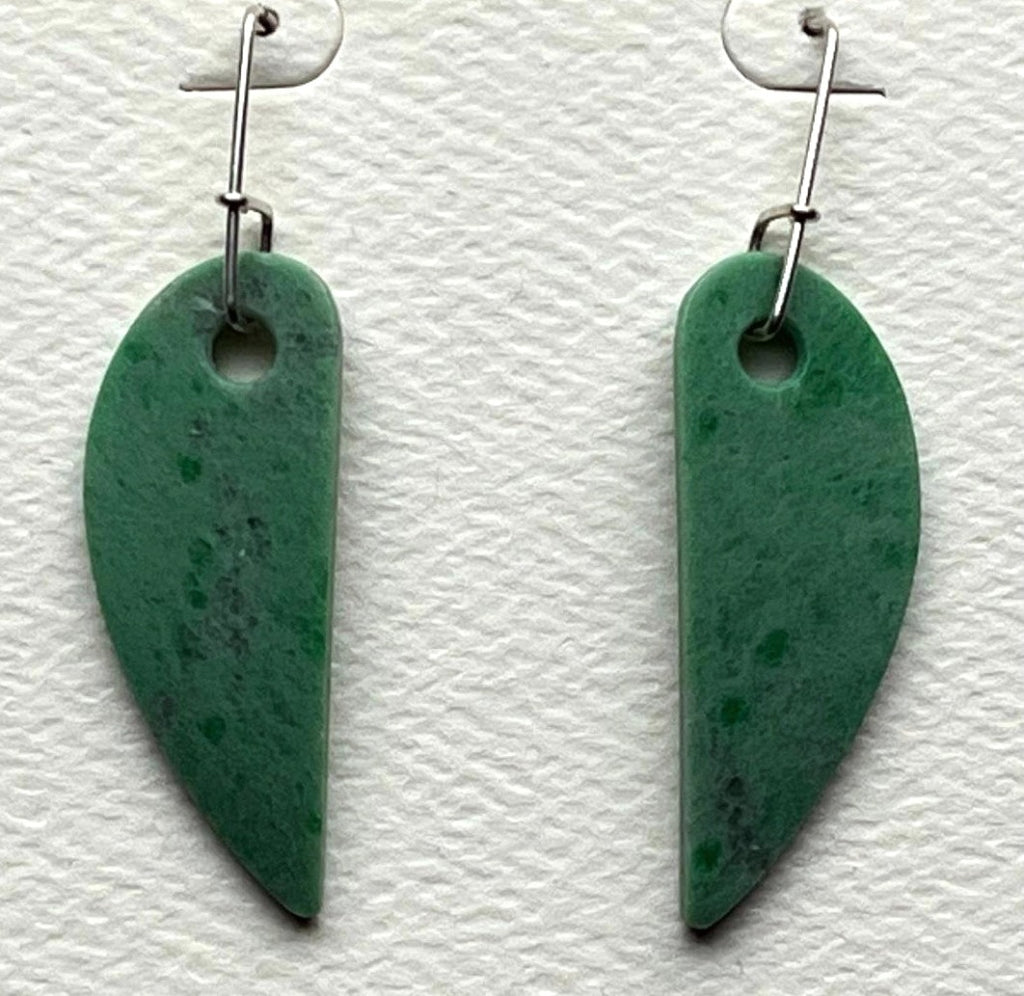 Pistachio Green Earrings 1
