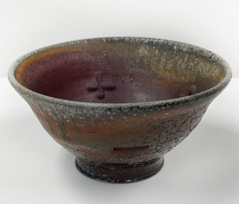 Wood Fired Bowl with Embellishments