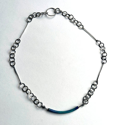 Curved Bead Necklace