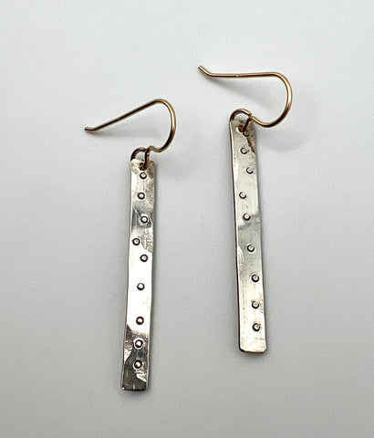 Dots and Bars Earrings