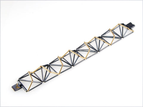 Eight Square Links Bracelet