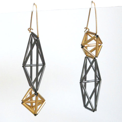 Reversed Dangle Earrings