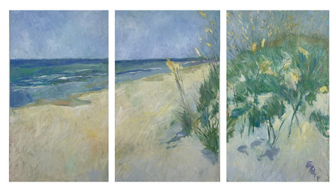 Through the Dunes, NSB 1986 (Triptych)