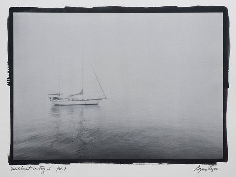 Sailboat in Fog