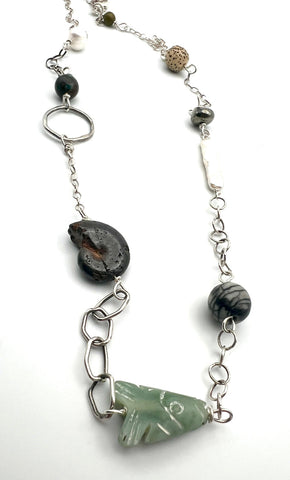 Mixed Media Endless Summer Necklace