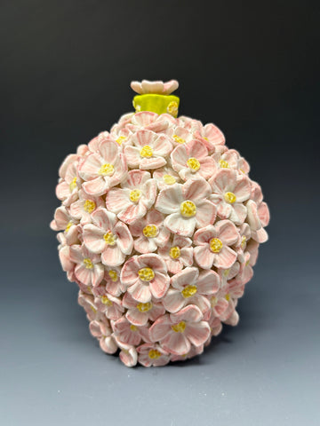Pink Floral Bottle