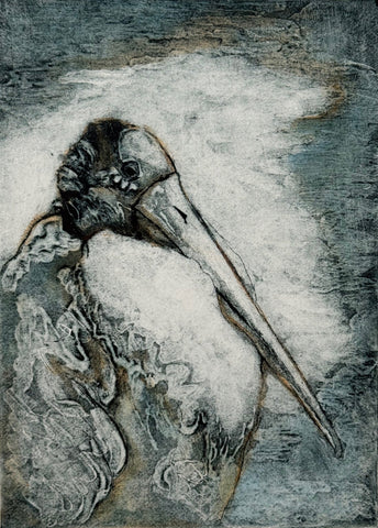 Wood Stork Pose No. 1