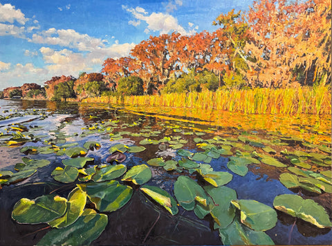 Warm Light at Lake Virginia