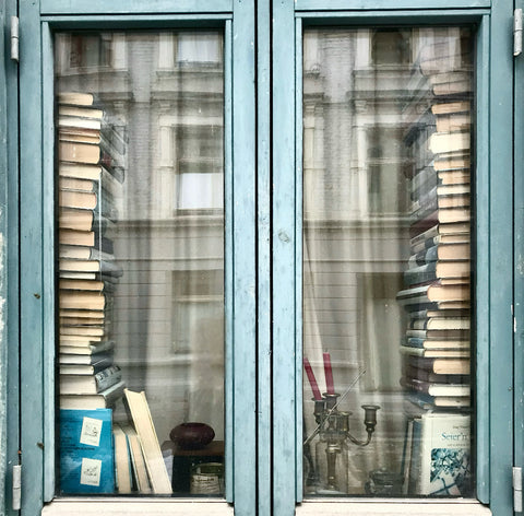 Books in the Window, Oslo, Norway