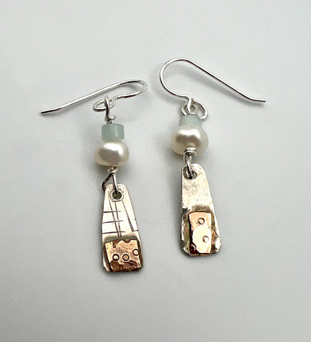 Collage Tab Earrings
