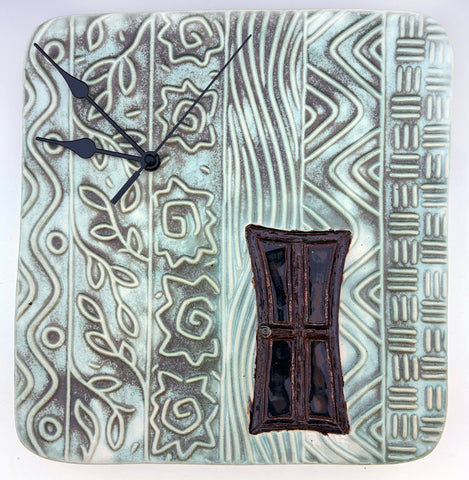 Doors to Retrospection Clock