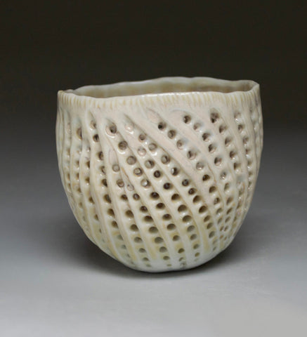 Cream Sea Urchin Luminary