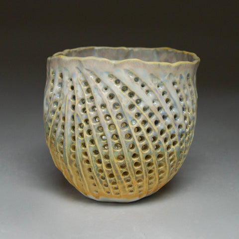 Golden Sea Urchin Luminary