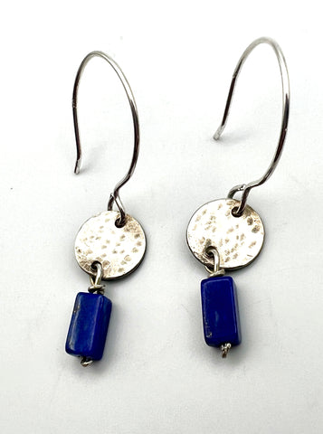 Lapis Lazuli Drop Earrings
