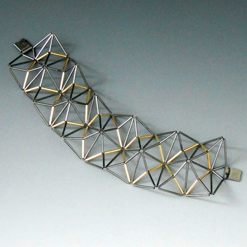 Zigzagging Squares Bracelet