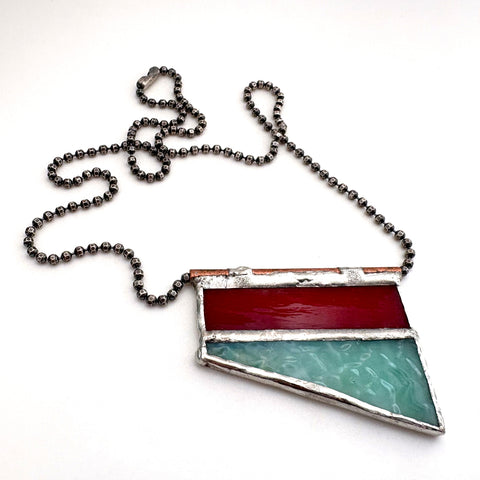 Stained Glass Necklace 2
