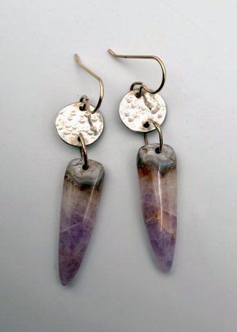 Rainbow Amethyst Earrings