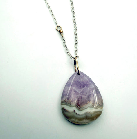 Rainbow Amethyst Necklace