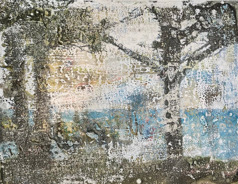 Rain through the glass