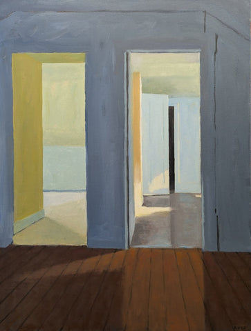 Interior with Three Doors