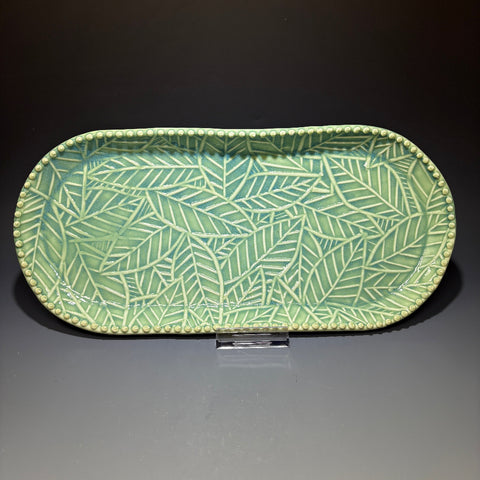 Green Leaf Platter
