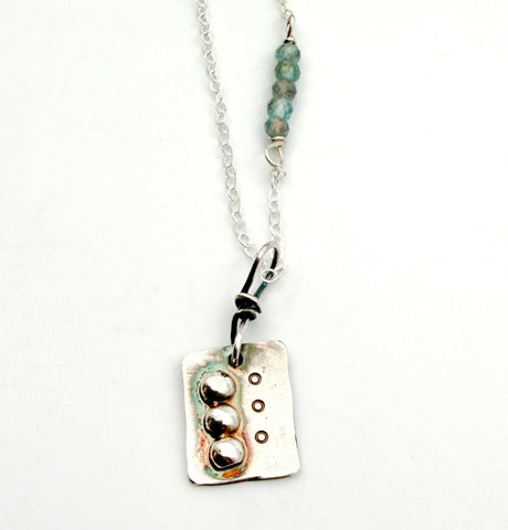 Collage Tiny Necklace