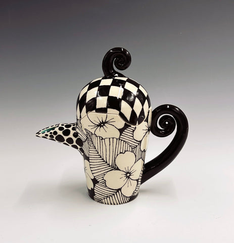 Teapot with Dogwood