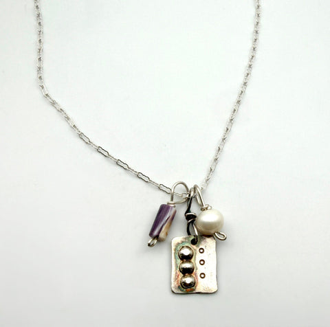Collage Shell Necklace