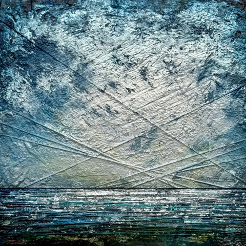 Illuminating Sky at Sea, Tapestry Seascape Series