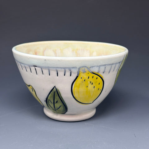 Illustrated Lemons Bowl No. 1
