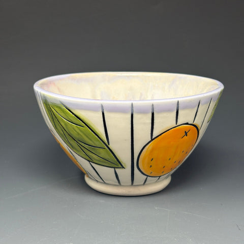 Illustrated Oranges Bowl No. 1