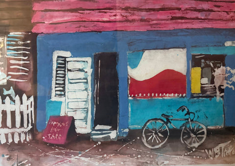 Bike at the Beauty Shop