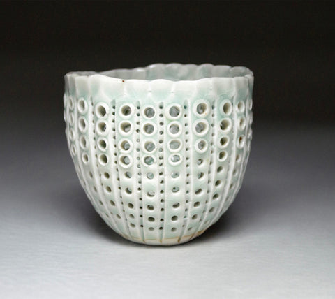 Sea Urchin Luminary-Celadon