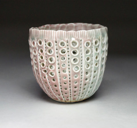 Sea Urchin Luminary-Celadon/Blush 1