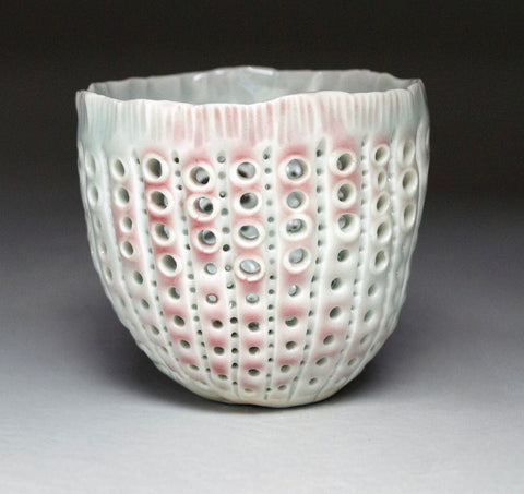 Sea Urchin Luminary-Celadon/Blush 2