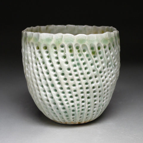 Sea Urchin Luminary Large - Green