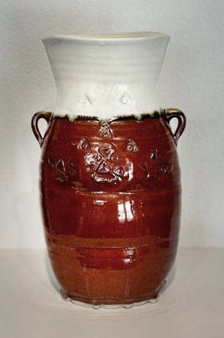 Red/Blonde Shaped Vessel