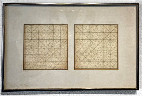 Split Square Series Drawing