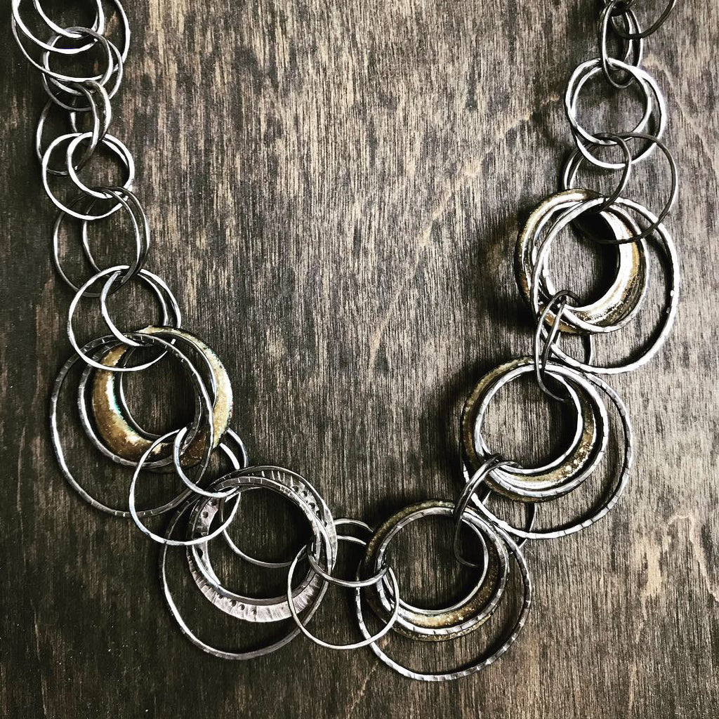 Earthly Circles Necklace