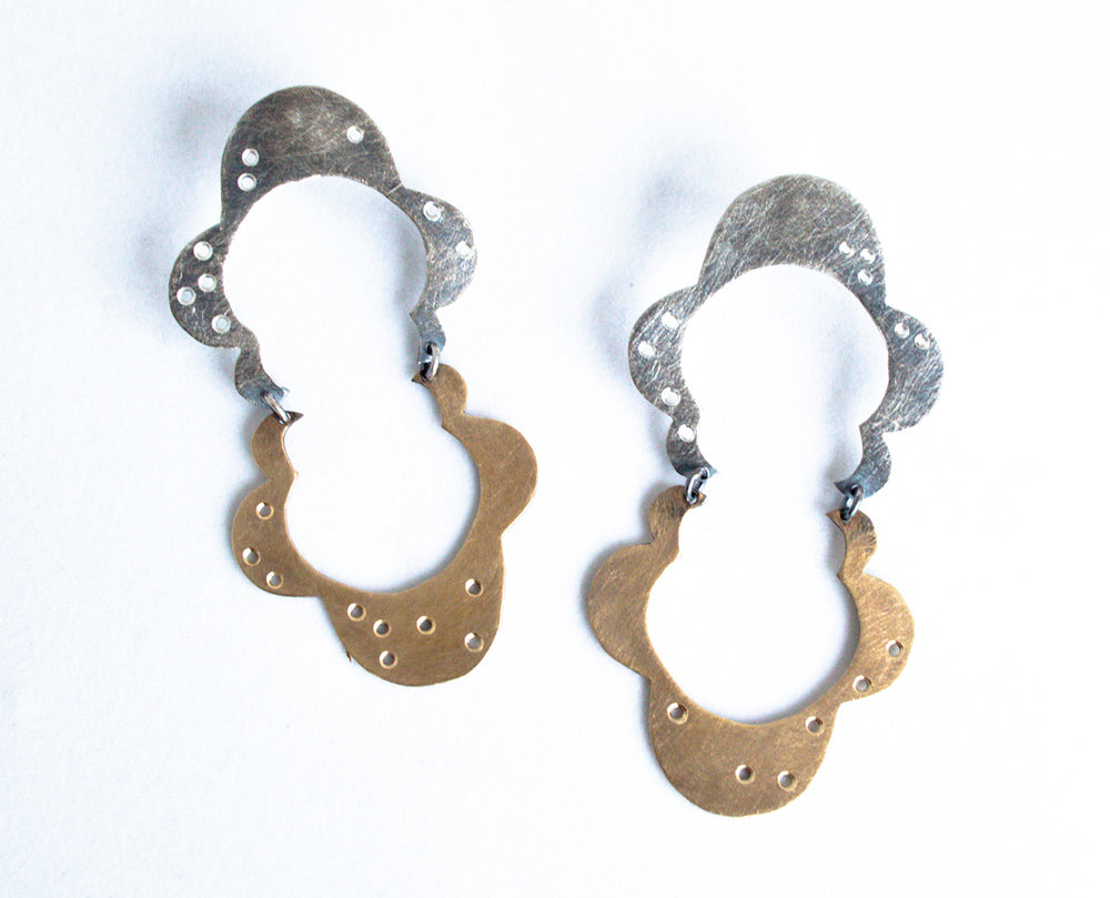 Mirrored Coquette Earrings