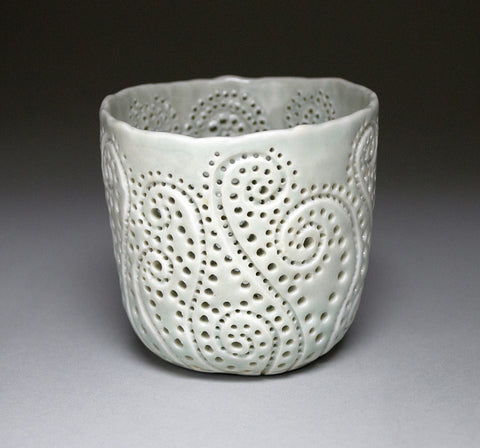Porcelain Sea Urchin Luminary