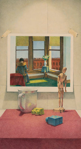 Legos with Edward Hopper